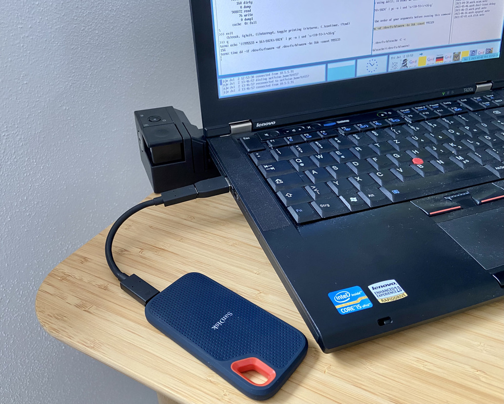 ⑨ lab ≡ 9front bootable backup to external USB drive…